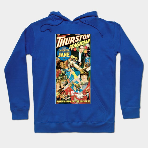 Thurston the Master Magician (1930) Poster Hoodie by Desert Owl Designs